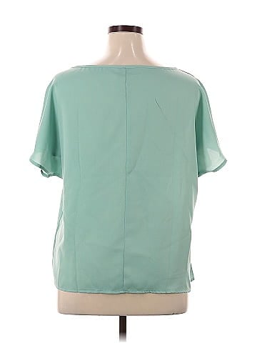 Shein Curve Short Sleeve Blouse (view 2)