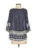 Unbranded Blue 3/4 Sleeve Blouse Size 4 (estimated) - photo 1