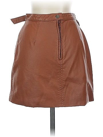 Free People Faux Leather Skirt (view 2)