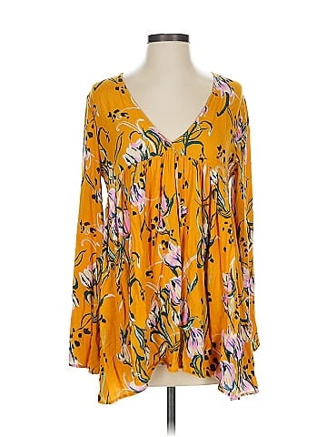 Free People 3/4 Sleeve Blouse (view 1)