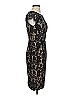 ML Monique Lhuillier 100% Nylon Black Cocktail Dress Size 4 - photo 3