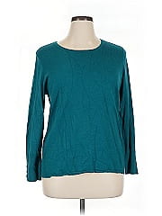 Jm Collection 3/4 Sleeve T Shirt