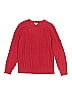 Crewcuts 100% Cotton Red Pullover Sweater Size 12 - photo 1