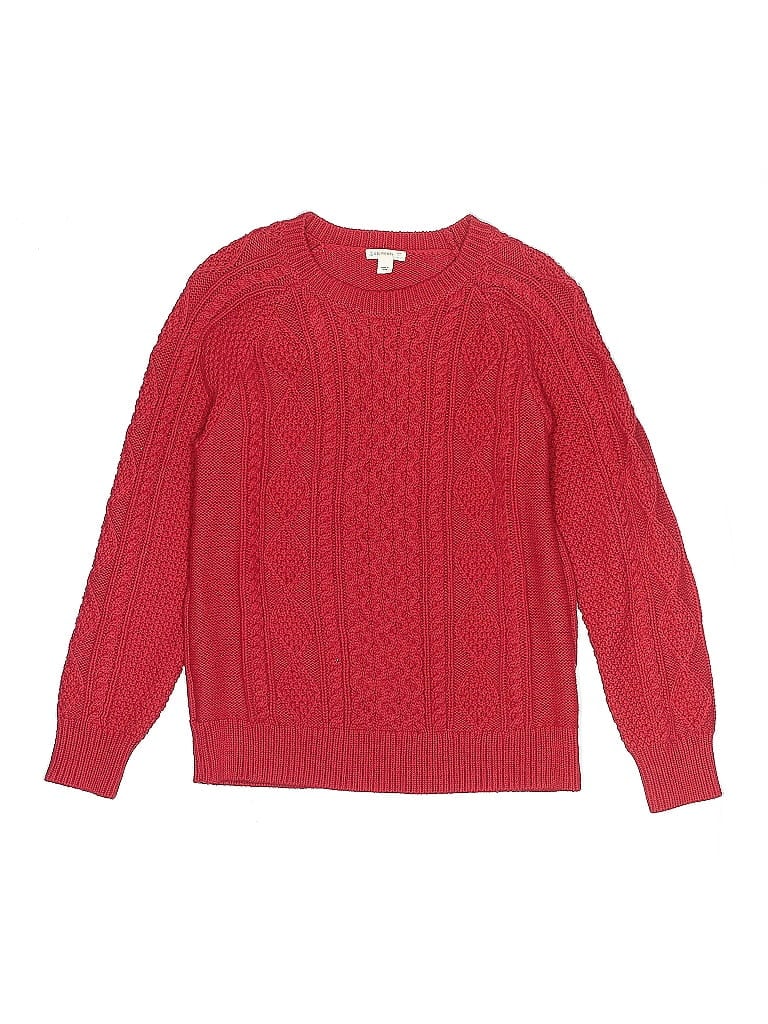 Crewcuts 100% Cotton Red Pullover Sweater Size 12 - photo 1