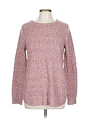 Pink Clover Pullover Sweater
