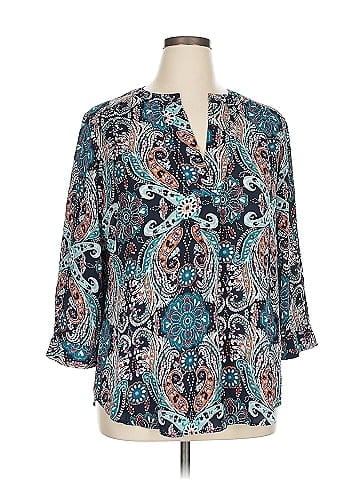 Van Heusen 3/4 Sleeve Blouse (view 1)