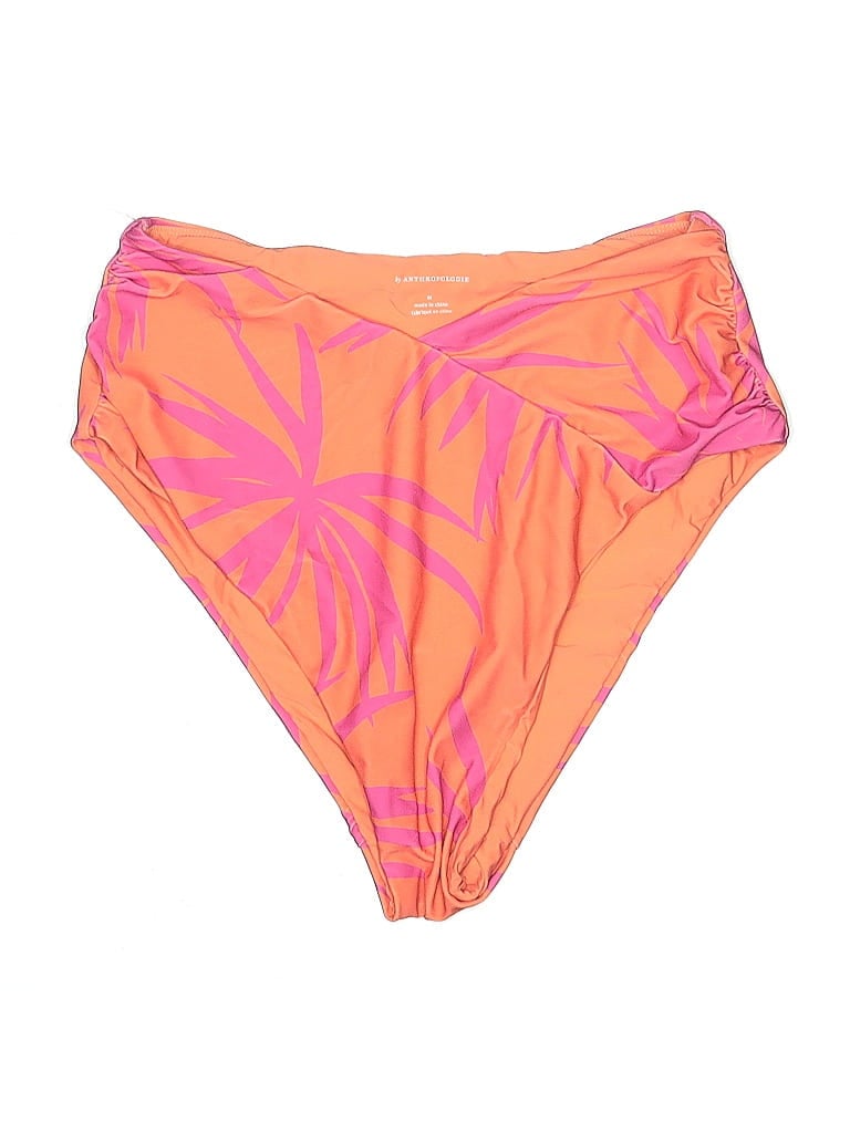 Pre-owned By Anthropologie Swimsuit Bottoms In Orange
