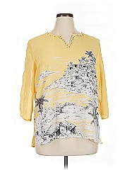 Alfred Dunner 3/4 Sleeve Blouse