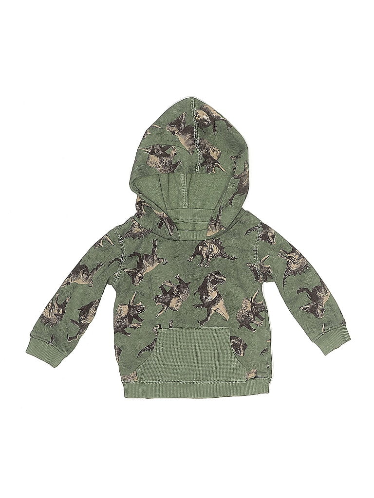 Click to view more detailed imagery on our partner's website Pre-owned Wonder Nation Kids' Pullover Hoodie In Green