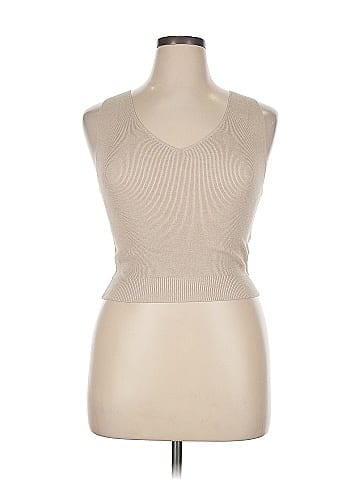 Pink Rose Sleeveless Top (view 1)