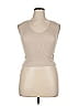 Pink Rose Tan Sleeveless Top Size XL - photo 1