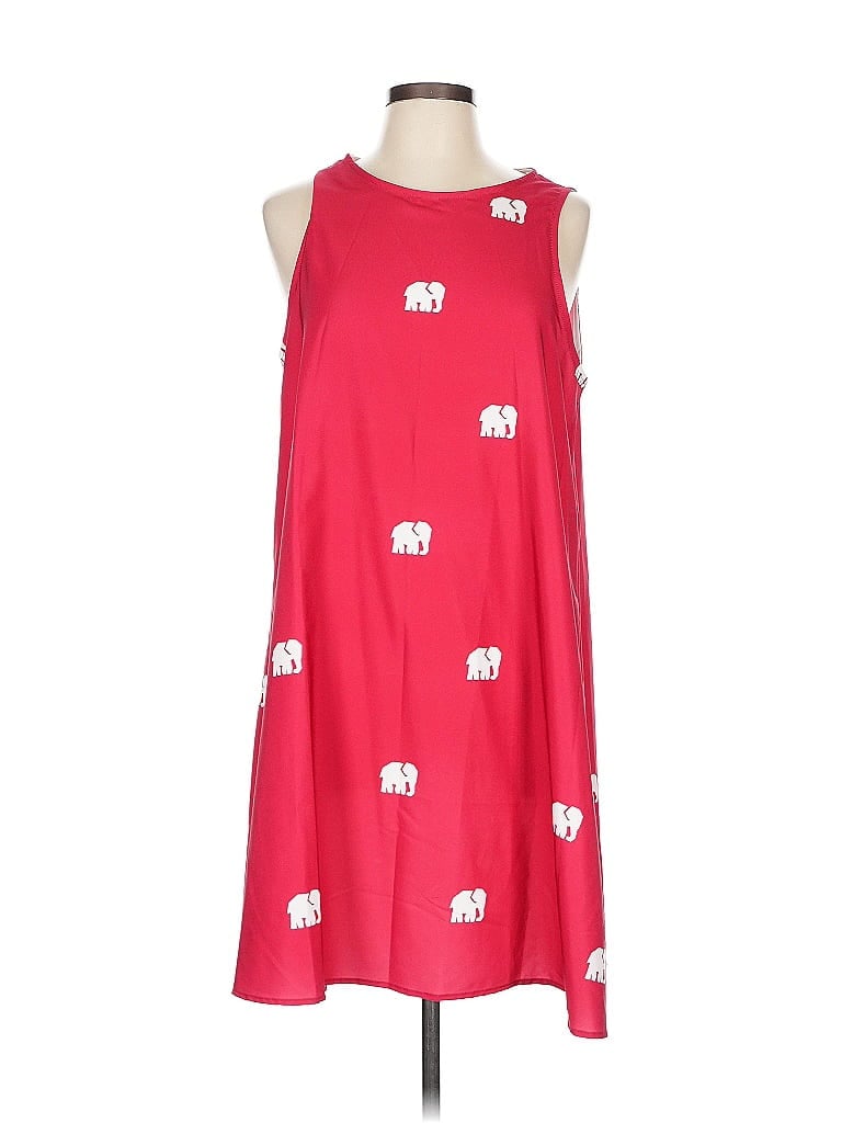 Pre-owned Unbranded Casual Dress In Red