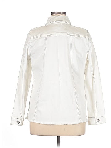 LOGO by Lori Goldstein Denim Jacket (view 2)