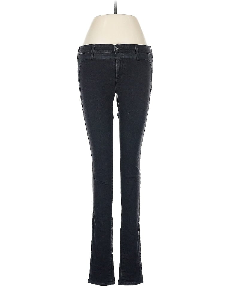 Adriano Goldschmied Chevron-herringbone Black Jeans Size 28 waist - photo 1