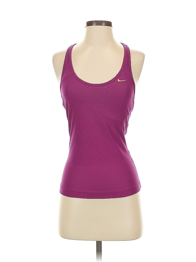 Pre-owned Nike Active Tank Top In Purple