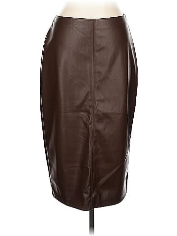 Abercrombie & Fitch Faux Leather Skirt (view 1)