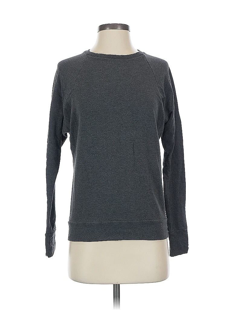 Pre-owned Uniqlo Sweatshirt In Gray