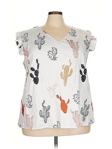 Shein Curve Sleeveless Blouse (view 1)