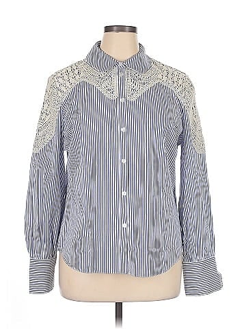 Veronica Beard Long Sleeve Blouse (view 1)