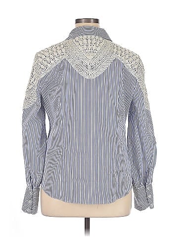 Veronica Beard Long Sleeve Blouse (view 2)