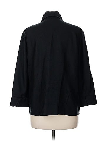 Evelyn & Arthur 3/4 Sleeve Silk Top (view 2)