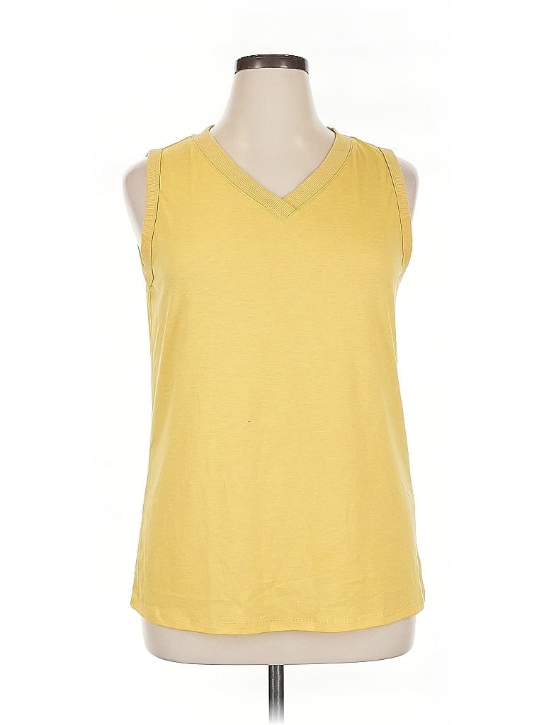 AUTOMET Pre-owned Sleeveless T-shirt In Yellow