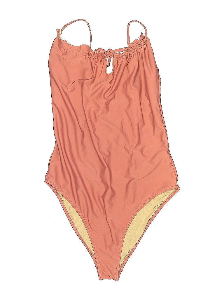 Pre-owned Old Navy One Piece Swimsuit In Orange