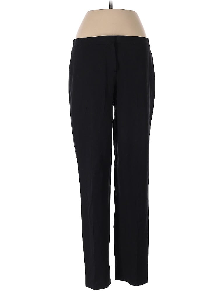 Pre-owned Theory Wool Pants In Black