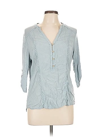 Democracy 3/4 Sleeve Blouse (view 1)
