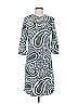 J. McLaughlin Paisley Blue Casual Dress Size S - photo 1