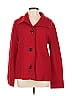 Kasper 100% Wool Red Wool Coat Size L - photo 1