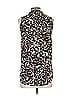 Three Eighty Two 100% Polyester Animal Print Ivory Sleeveless Blouse Size XS - photo 2