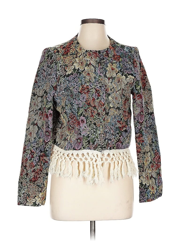 Pre-owned Unbranded 3/4 Sleeve Blouse In White