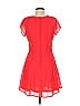 Divided by H&M 100% Polyester Solid Red Cocktail Dress Size 8 - photo 2