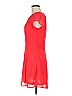 Divided by H&M 100% Polyester Solid Red Cocktail Dress Size 8 - photo 4