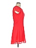 Divided by H&M 100% Polyester Solid Red Cocktail Dress Size 8 - photo 3