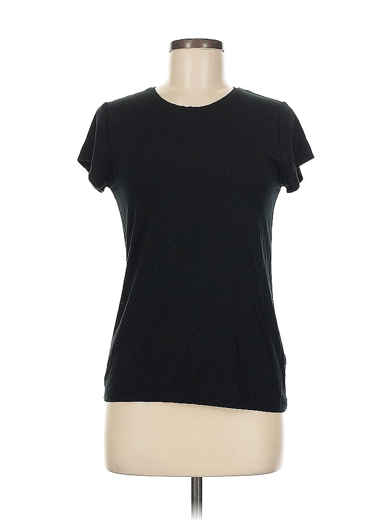 J.Crew 365 Black Short Sleeve T-Shirt Size M - photo 1