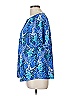 Isaac Mizrahi LIVE! Blue Short Sleeve Blouse Size M - photo 4