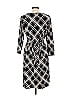 Ann Taylor Factory Argyle Black Casual Dress Size L - photo 2