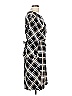 Ann Taylor Factory Argyle Black Casual Dress Size L - photo 3