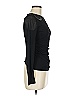 Kay Unger 100% Nylon Black Long Sleeve Top Size M - photo 3