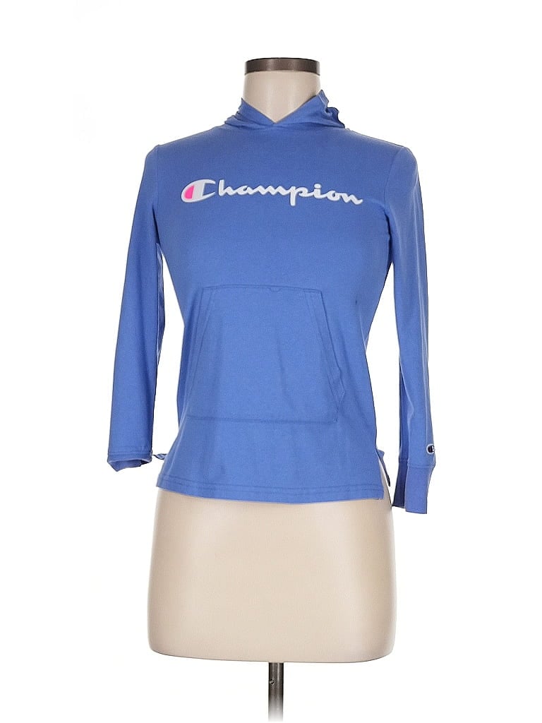 Pre-owned Champion Pullover Sweater In Blue