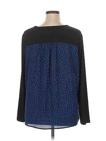 Susan Graver Long Sleeve T-Shirt (view 2)
