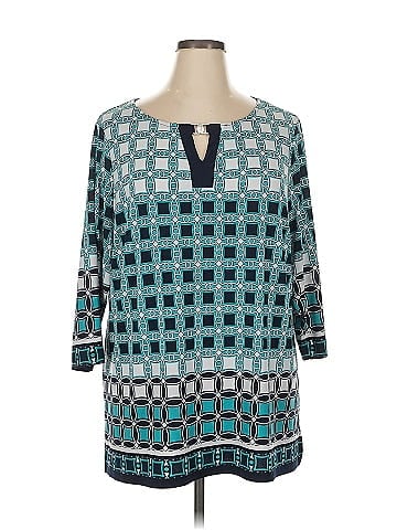 Susan Graver 3/4 Sleeve T-Shirt (view 1)