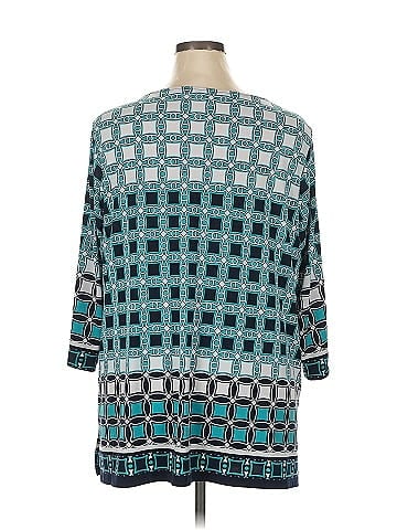 Susan Graver 3/4 Sleeve T-Shirt (view 2)