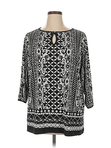 Susan Graver 3/4 Sleeve T-Shirt (view 1)