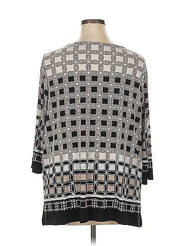 Susan Graver 3/4 Sleeve T-Shirt (view 2)