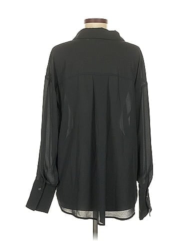 Scoop Long Sleeve Blouse (view 2)