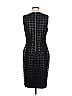 Donna Morgan Houndstooth Black Cocktail Dress Size 8 - photo 2