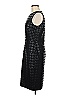 Donna Morgan Houndstooth Black Cocktail Dress Size 8 - photo 4